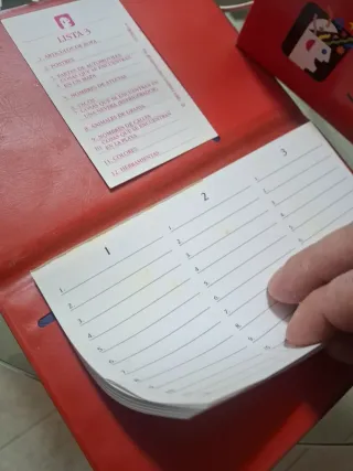 Juego de mesa scattergories
