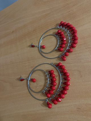 Complementos flamenca rojo