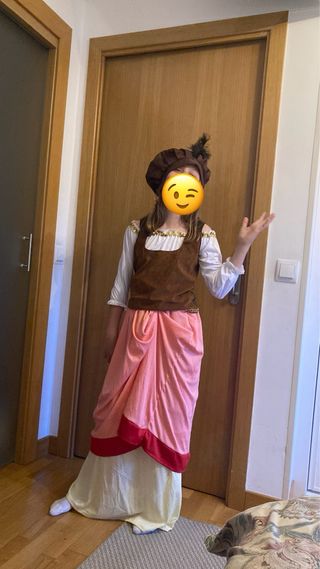 Disfraz de medieval niña