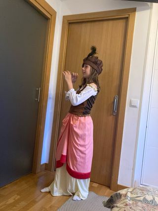 Disfraz de medieval niña