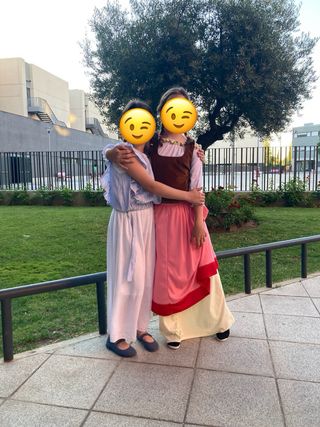Disfraz de medieval niña