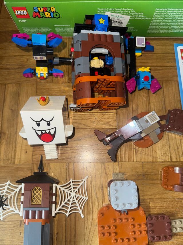 Lego Súper Mario 71377 Rey Boo y jardín encantado