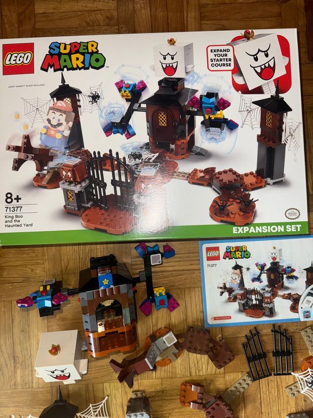 Lego Súper Mario 71377 Rey Boo y jardín encantado