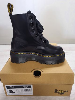 Dr. Martens Molly Black Buttero 24861001 taglia 37