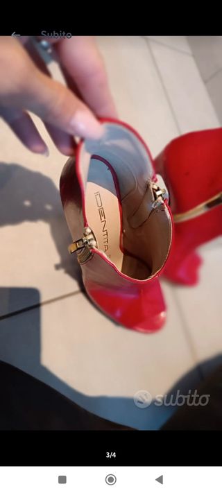 Stivaletto pelle tacco 12
