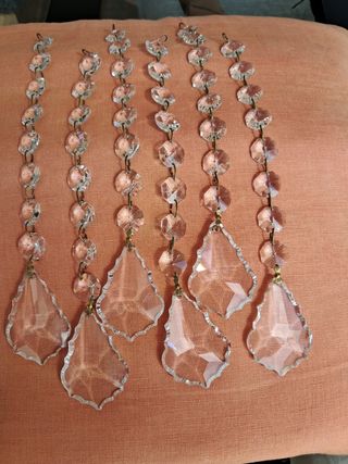 6 tiras cristales calidad