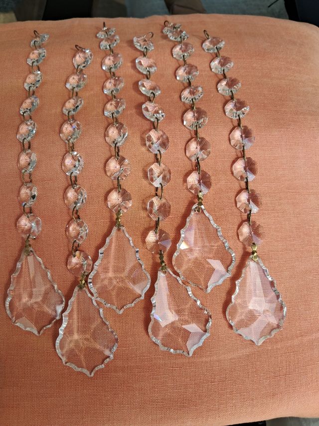 6 tiras cristales calidad