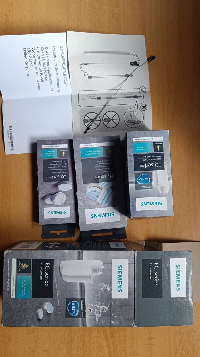 NUEVO Siemens Espresso Care Brita