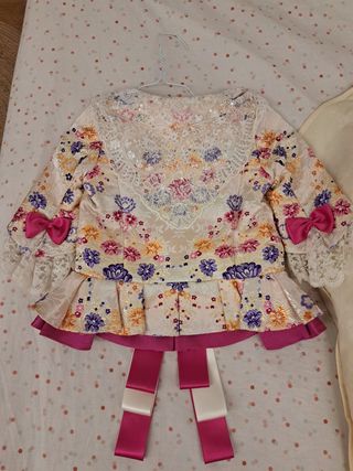 TRAJE FALLERA COMPLETO 4-8AÑOS
