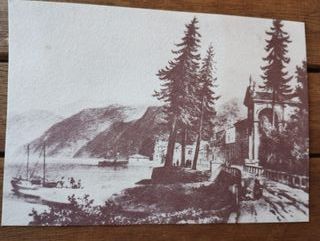 Cartoline e francobolli Vintage Italy