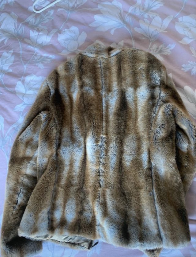 Chaqueta pelo zara talla m