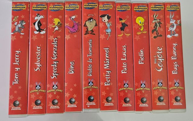 Películas animación infantiles VHS