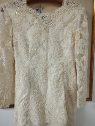 Vestido de novia vintage 