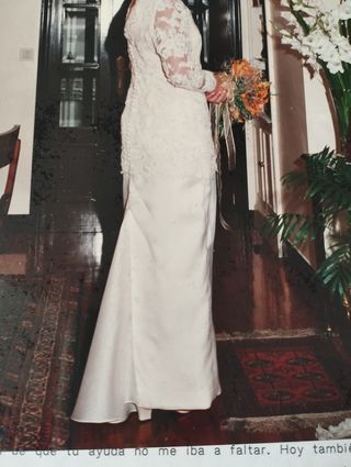 Vestido de novia vintage 