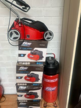 Compresor 6L 8bar averiado chispas