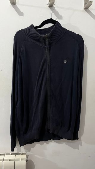 Chaqueta Timberland de punto con cremallera