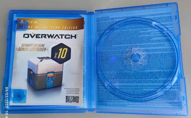 PS4 Overwatch (solo caja)