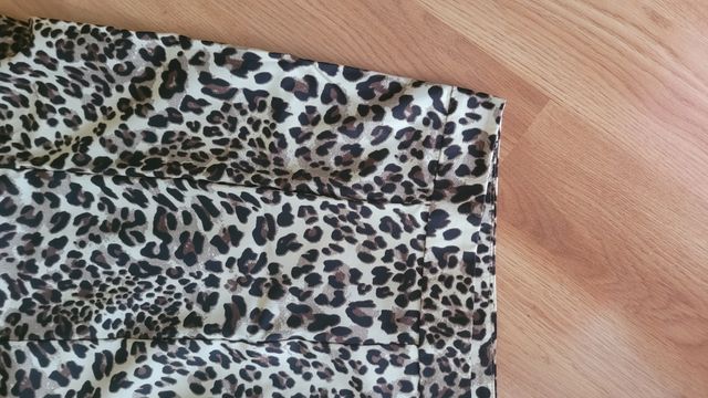 Falda leopardo