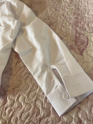 Camisa blanca infantil