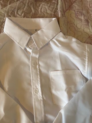 Camisa blanca infantil
