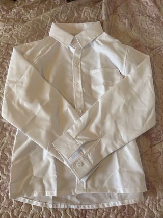 Camisa blanca infantil