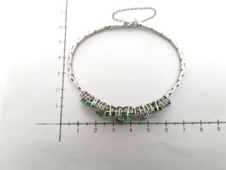 Pulsera de Oro Blanco 18 Kt. 23.6 gr. segunda mano
