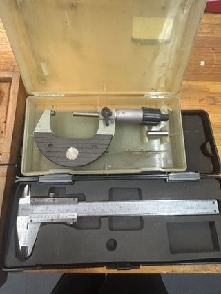 Conjunto de micrometros de precision