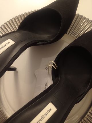 Zapatos Mule negros.37