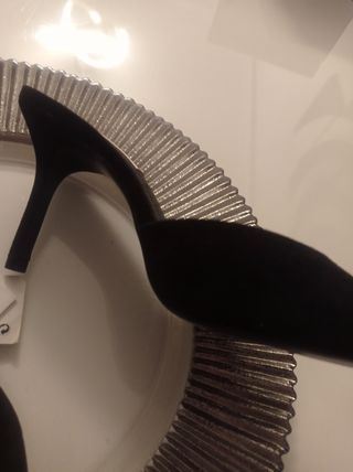 Zapatos Mule negros.37