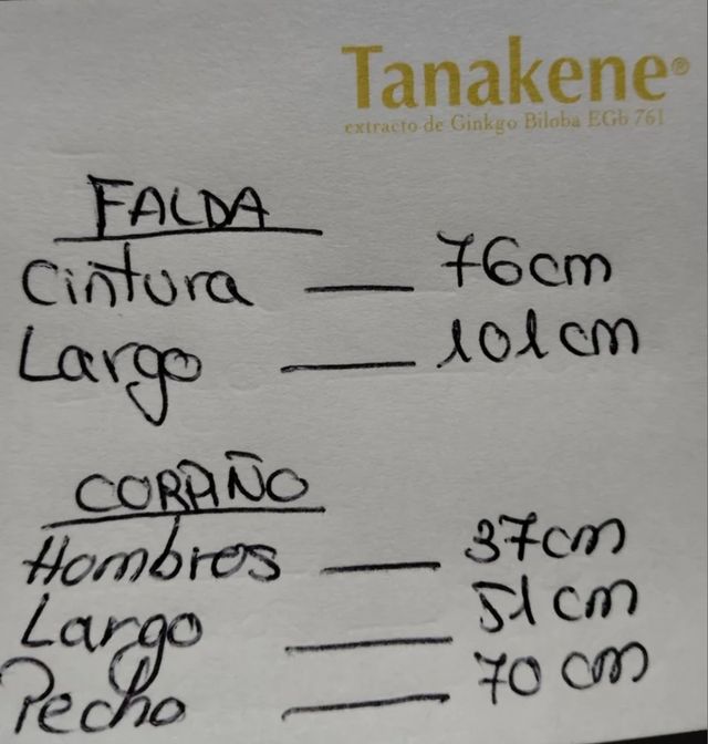 Traje fallera completo 12 años en Valencia