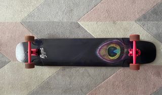 Skate longboard dancing