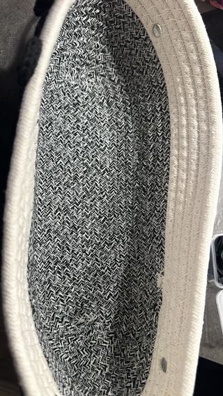 Svuotatasche realizzato a mano