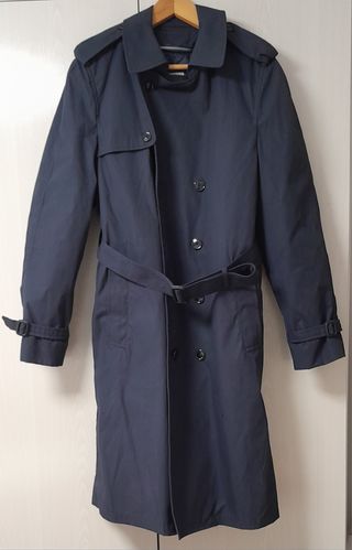 Gabardina con chaleco interior desmontab