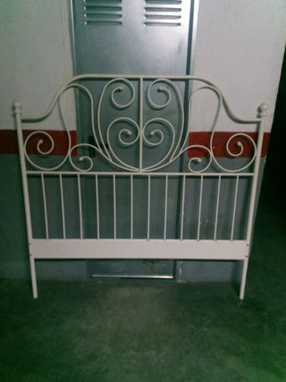 Cabecero lacado blanco 