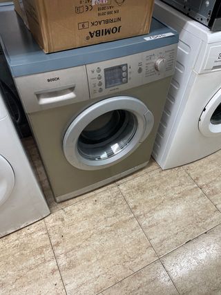 Lavadora 6 kg gris