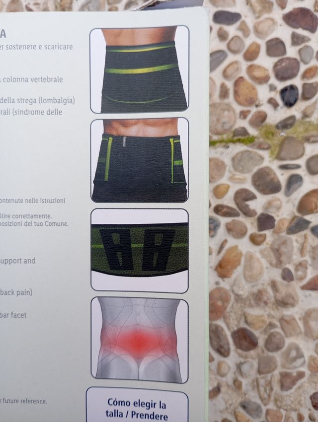 Cinturon Faja lumbar