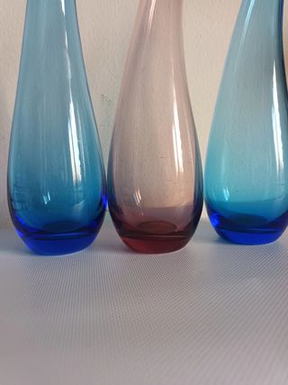 Tris vasi design vintage