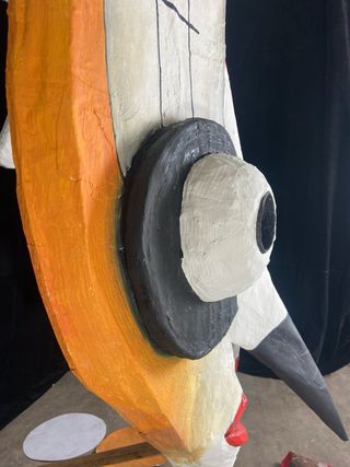 Opere d’ arte maschere allestimento scenografico