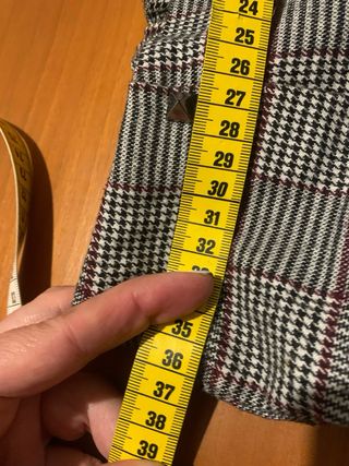 Pantaloni grigi a quadri Piazza Italia  10/12 anni