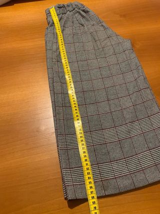 Pantaloni grigi a quadri Piazza Italia  10/12 anni