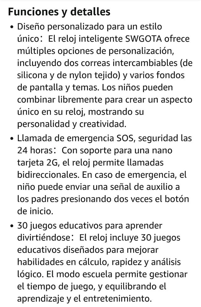 Reloj inteligente nuevo y embalado