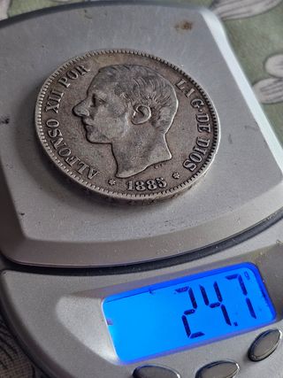 Monedas de plata España 