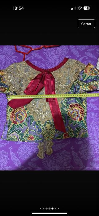 TRAJE FALLERA