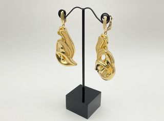 Pendientes Diseño Italiano Oro 18K E638191/3