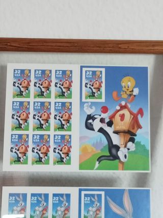 Sellos de coleccion Looney tunes