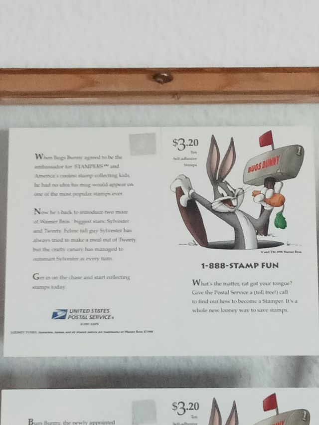 Sellos de coleccion Looney tunes