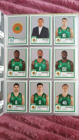 Cromos Euroliga baloncesto