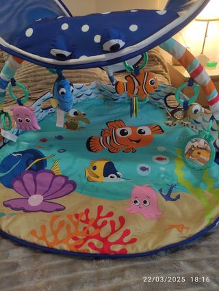Manta estimulación bebé de Nemo