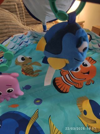 Manta estimulación bebé de Nemo