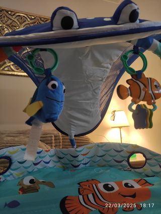 Manta estimulación bebé de Nemo